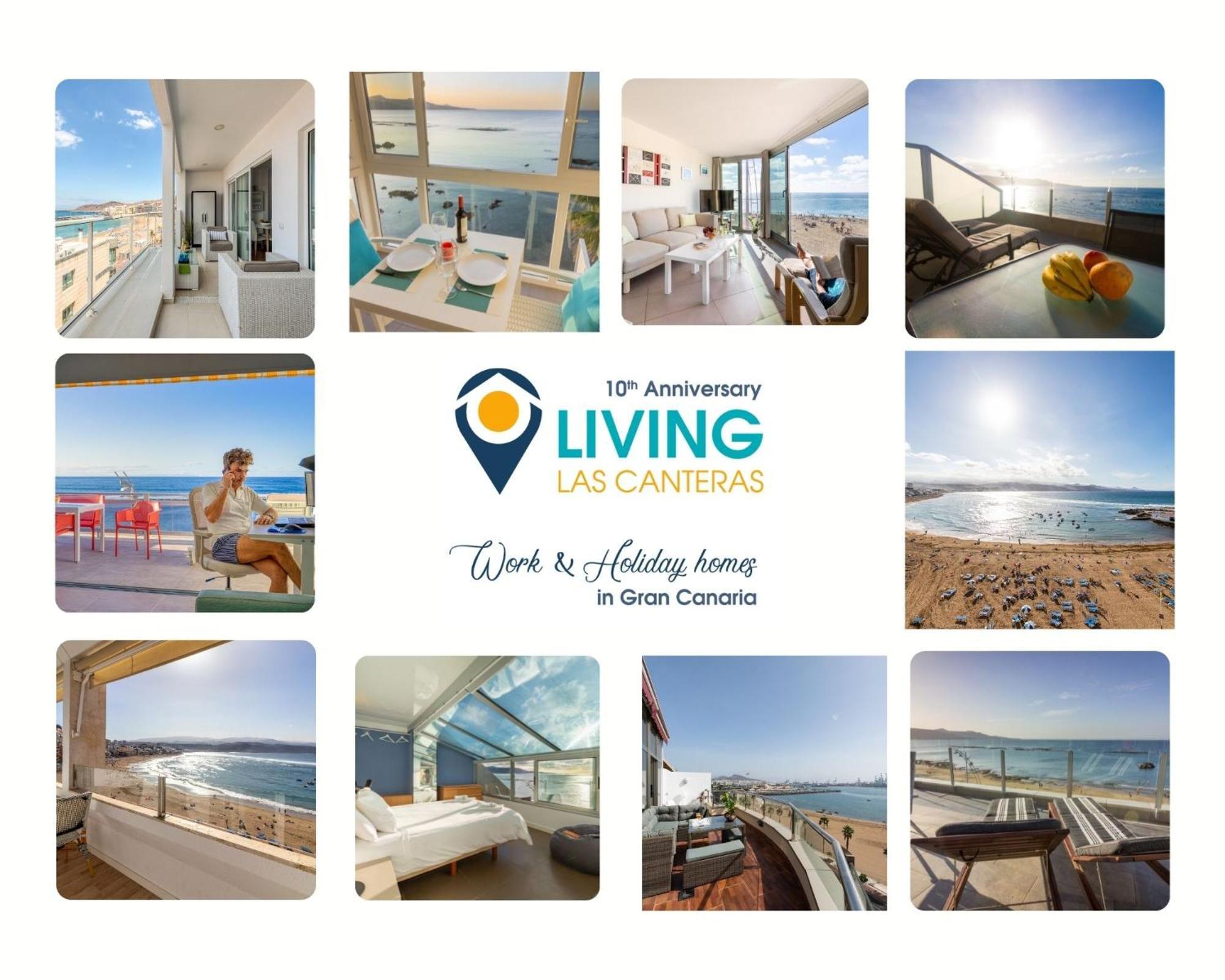 Living Las Canteras Homes - Penthouse Free Parking لاس بالماس دي غران كاناريا المظهر الخارجي الصورة